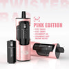 4 in 1 Twister Bar 2400 Prefilled Vape Pod Kit Pack of 5 - Pink Edition 4 in 1 Flavours