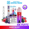 Aura Bar 10000 Disposable Vape By Crystal Prime - Pack of 5 - Berry Blaze