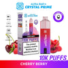 Aura Bar 10000 Disposable Vape By Crystal Prime - Pack of 5 - Cherry Berry