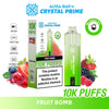 Aura Bar 10000 Disposable Vape By Crystal Prime - Pack of 5 - Fruit Bomb