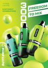 Boss Vape 3000 Prefilled Vape Box of 5 | 8 in 1 Edition - Berry Edition