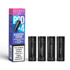 Elf Bar 4 - In - 1 Prefilled Replacement Pods - Box of 10 - Blueberry Edition