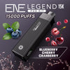 Elux ENE Legend 15k Vape Pod Kit Pack of 5 - Blueberry Cherry Cranberry