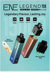 Elux ENE Legend 15k Vape Pod Kit Pack of 5 - Menthol