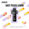 Fisco Point Pro 7000 Disposable Vape - Box of 5 - Juicy Peach Lemon