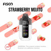 Fisco Point Pro 7000 Disposable Vape - Box of 5 - Strawberry Mojito