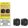 Gold Bar Apollo 20K Replacement Prefilled Pods - Lemon Lime