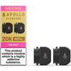 Gold Bar Apollo 20K Replacement Prefilled Pods - Pink Burst