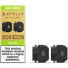 Gold Bar Apollo 20K Replacement Prefilled Pods - Sour Apple
