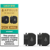 Gold Bar Apollo 20K Replacement Prefilled Pods - Spearmint