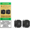 Gold Bar Apollo 20K Replacement Prefilled Pods - Wateremlon Ice