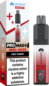 Hayati Pro Max+ 6000 Vape Kit - Box of 5 - Fizzy Cherry