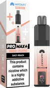 Hayati Pro Max+ 6000 Vape Kit - Box of 5 - Juicy Peach