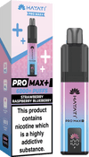 Hayati Pro Max+ 6000 Vape Kit - Box of 5 - Strawberry Raspberry Blueberry