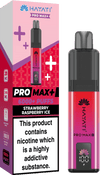 Hayati Pro Max+ 6000 Vape Kit - Box of 5 - Strawberry Raspberry Ice
