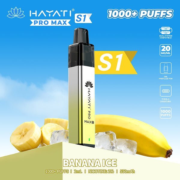 Hayati Pro Max S1 Vape Box of 10