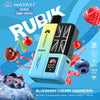 Hayati Rubik 7000 Puffs Prefilled Pod Vape Kit - Pack of 5 - Blue Sour Raspberry
