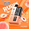 Hayati Rubik 7000 Puffs Prefilled Pod Vape Kit - Pack of 5 - Juicy Peach