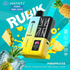 Hayati Rubik 7000 Puffs Prefilled Pod Vape Kit - Pack of 5 - Pineapple Ice