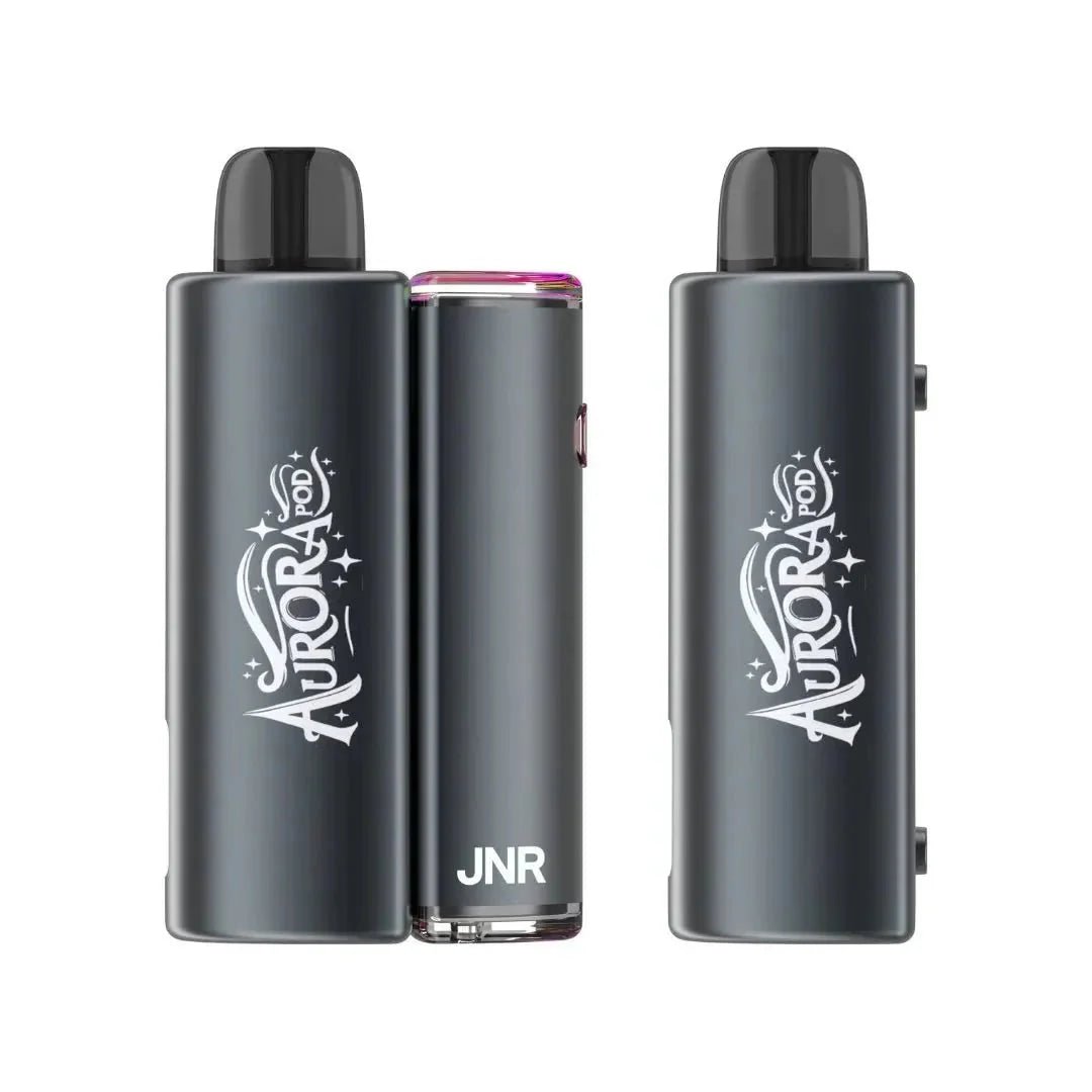 Buy Bulk JNR Aurora 30000 Puffs Prefilled Pod Vape Kit - Pack of 5 at Lowest Wholesale Price ! Vape Wholesale Hub Buy Bulk JNR Aurora 30000 Puffs Prefilled Pod Vape Kit - Pack of 5 at Lowest Wholesale Price ! Vape Wholesale Hub