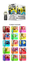 Nexel Aero 7k Prefilled Pod Vape Pack of 5 - Strawberry Blast