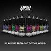 Pod Fuel Nic Salt 10ml E - Liquid Box of 10 - Strawberry Watermelon Bubblegum