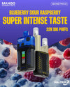 RELX Maxgo Pro 22k Disposable Vape - Box of 5 - Blueberry Sour Raspberry