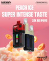 RELX Maxgo Pro 22k Disposable Vape - Box of 5 - Peach Ice