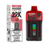 RELX Maxgo Pro 22k Disposable Vape - Box of 5 - Raspberry Sour Gummy *New*