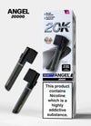Vapes Bars Angel 20000 Prefilled Pods Box of 10 - Black Edition