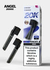 Vapes Bars Angel 20000 Prefilled Pods Box of 10 - Blue Edition