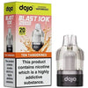 Vaporesso Dojo Blast 10K Prefilled Pods - Box of 5 - Ten Tangerines